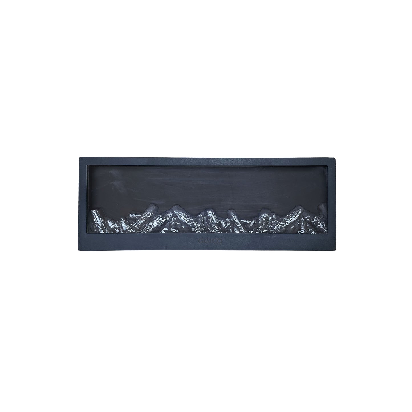 24x8 Inches Multicolor Artificial Fireplace