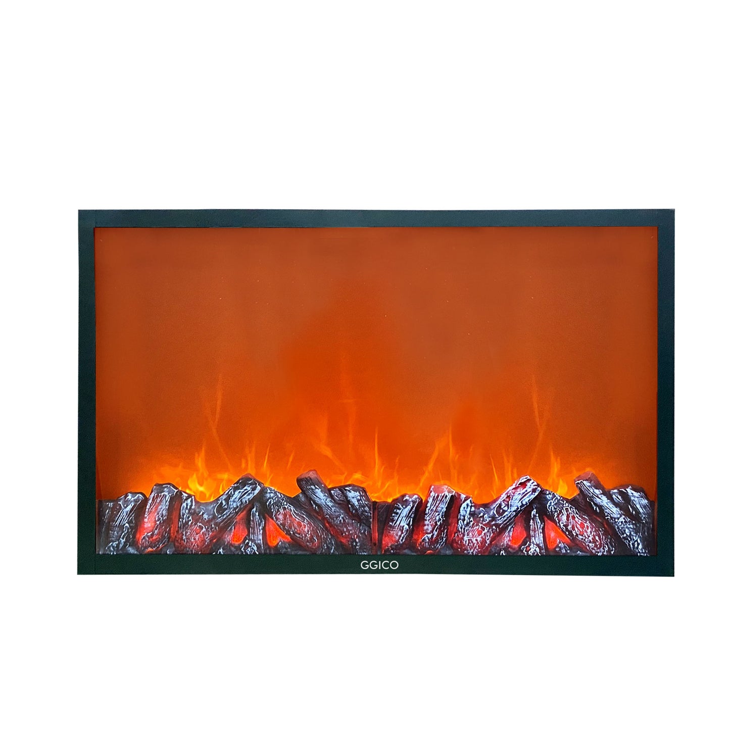 Led Metal Artificial Fireplace 32x20 inches