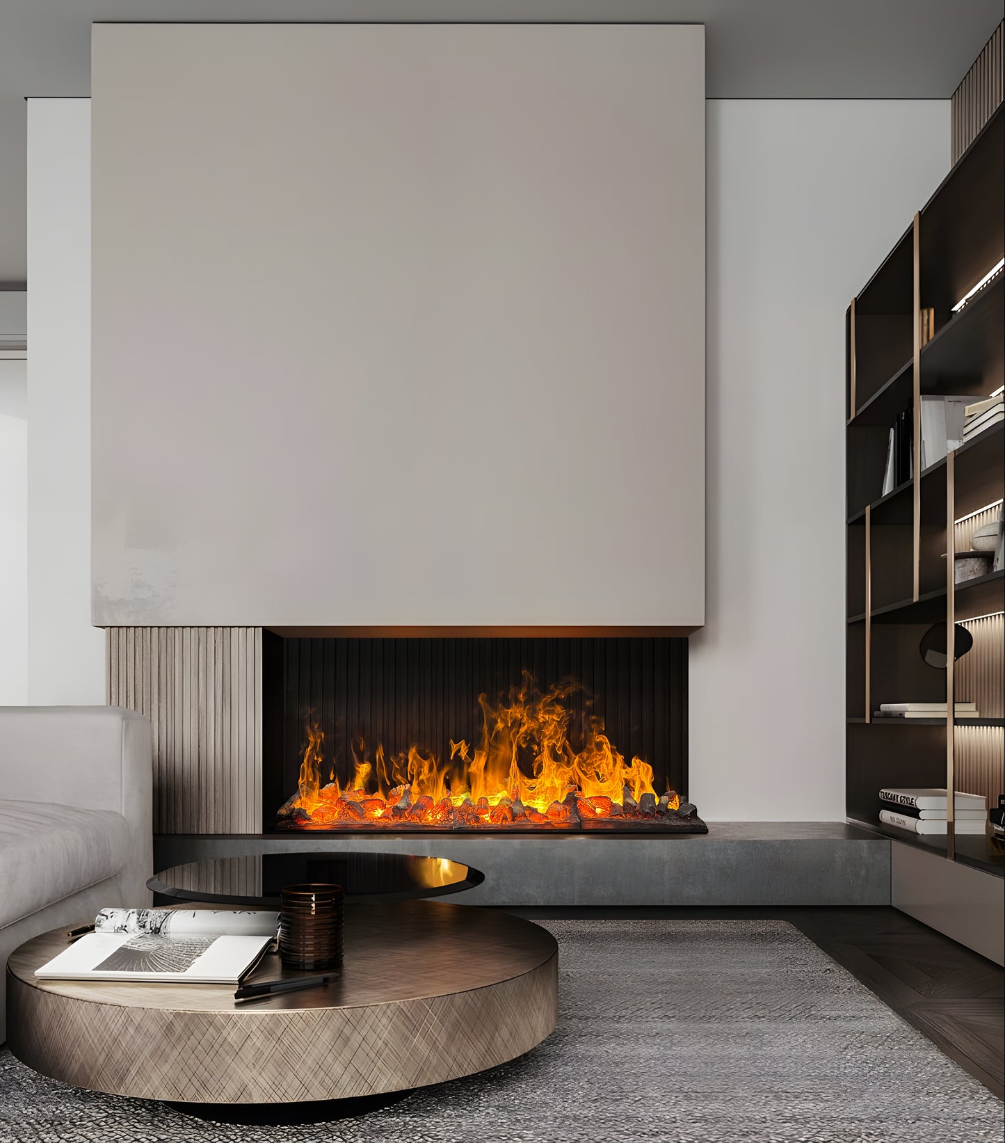 800 Charcoal Fireplace CFWL32