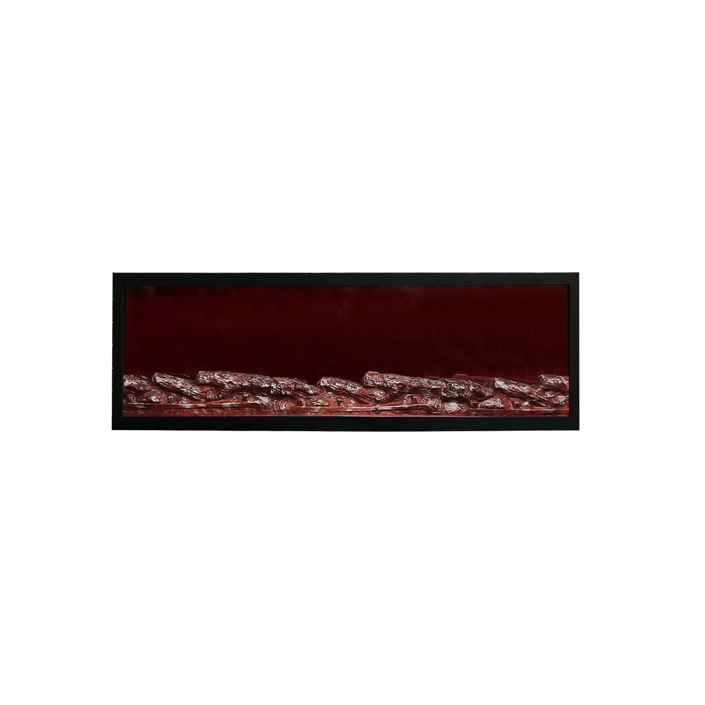 Electric Fireplace with Realstick Burning Wood 36X12 Inches